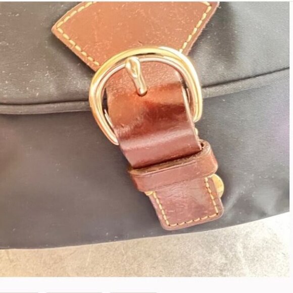 Dooney & Bourke Navy & Brown Purse - Picture 6 of 6